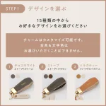 手に取るたびワクワクする「レザーキーリング」