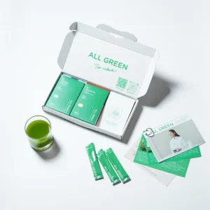ALL GREEN／オールグリーン まるごと楽しむ！プレミアム・シングルオリジン緑茶2種