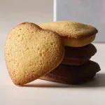 風味豊かなハートフィナンシェ
