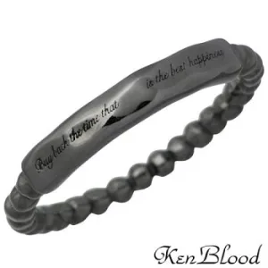 KENBLOOD／ケンブラッド エッセンシャル シルバー リングB