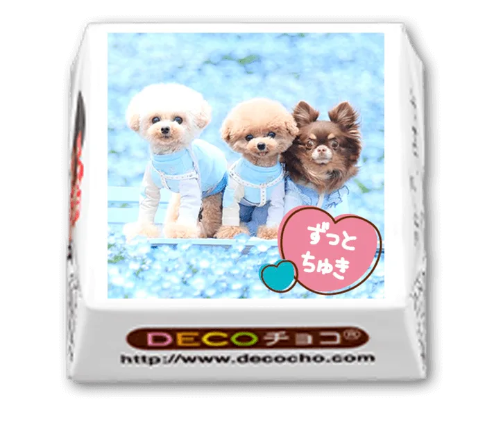 世界にひとつだけの「DECOチョコ」