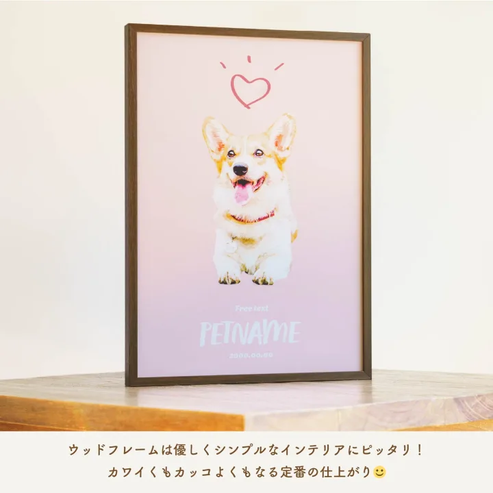 簡単オーダーでおしゃれな仕上がり「アートポスター」
