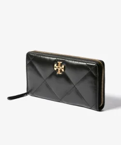 Tory Burch／トリーバーチ キラ ダイヤモンドキルト ジップ コンチネンタル ウォレット