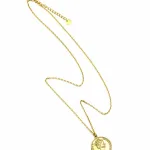コインネックレス キャット ゴールド