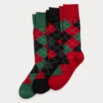 ARGYLE ソックス 3PK