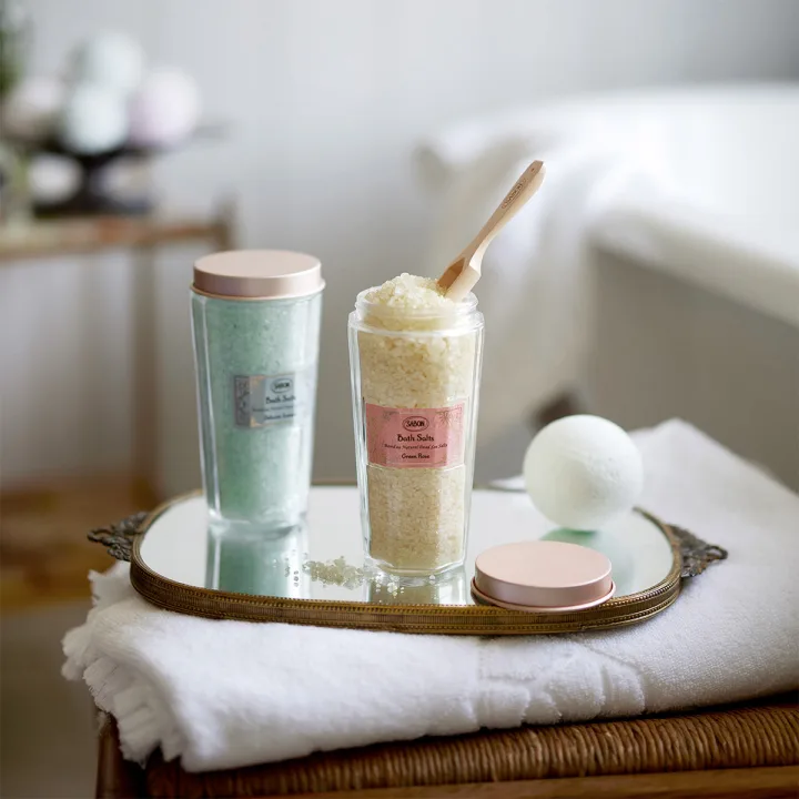 SABON バスソルト グリーン・ローズ