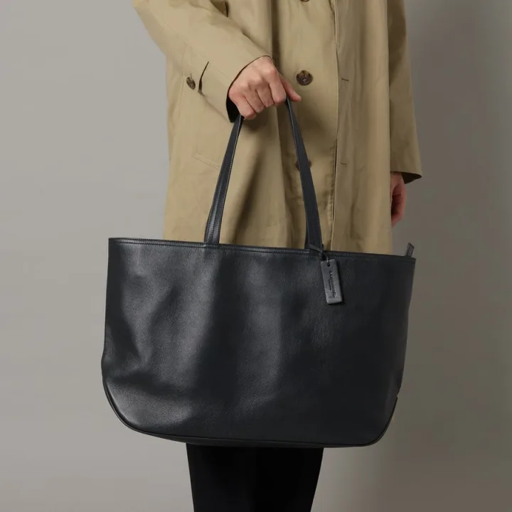 leather laboratory 防水レザートートバッグ M