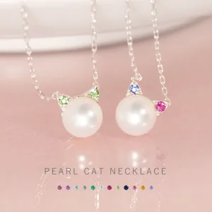天使の卵 with LOVERS SCENE パールキャットネックレス