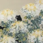 永楽屋 手ぬぐい「菊に蜻蛉」