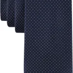 Calvin Klein マイクロソリッド ネクタイ(ネイビー)