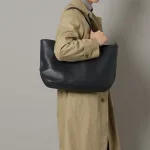 防水レザートートバッグ M