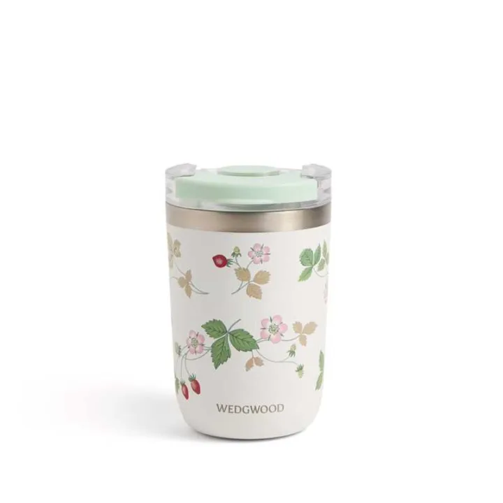 WEDGWOOD ワイルド ストロベリー 蓋付ドリンクタンブラー