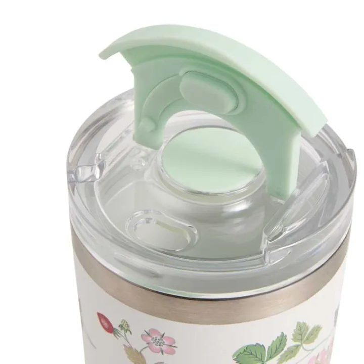WEDGWOOD ワイルド ストロベリー 蓋付ドリンクタンブラー