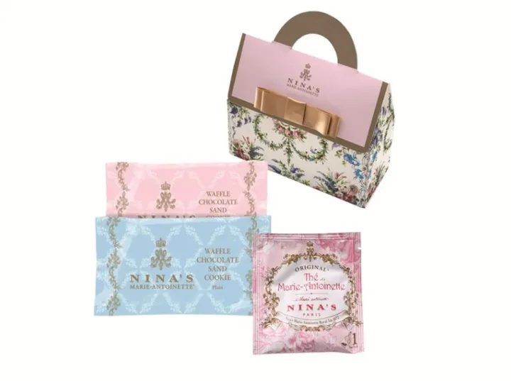 フランス紅茶&ワッフルクッキーのセット