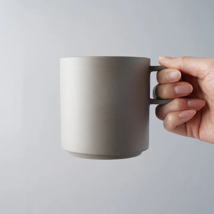 HASAMI PORCELAIN(ハサミポーセリン) HASAMI PORCELAIN GREY マグカップ(M)350ml