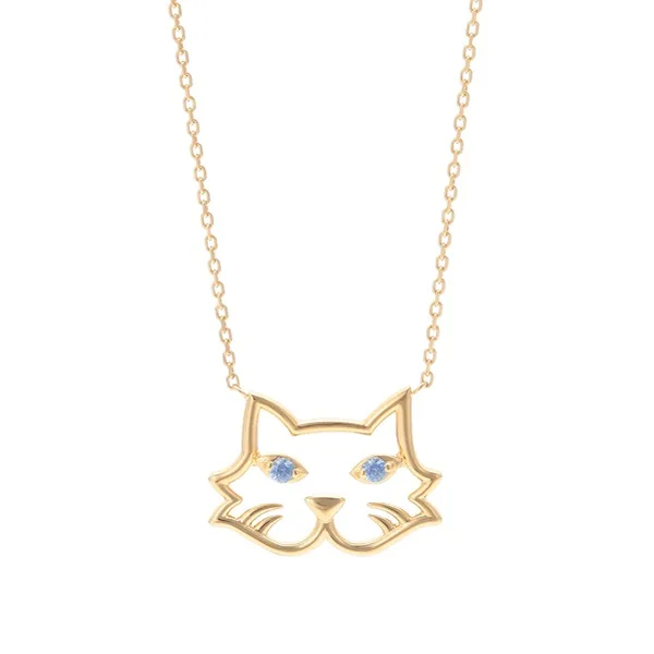 愛くるしさ満点「猫ネックレス」