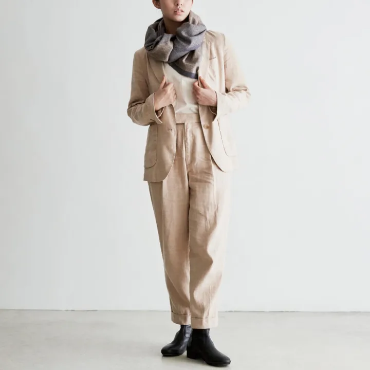 MOTHERHOUSE(マザーハウス) Yak Silk 2 Tone Stole(ヤクシルク 2トーン ストール)