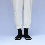 NISHIGUCHI KUTSUSHITA シルクコットン天竺ソックス