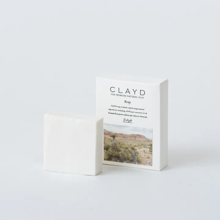 CLAYD CLAYD SOAP Damask Rose S