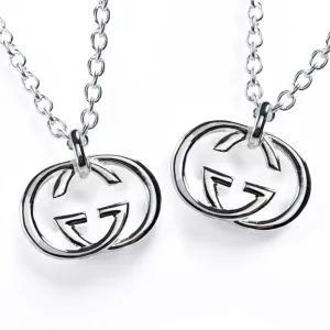 GUCCI／グッチ ネックレス ペア GGロゴモチーフ