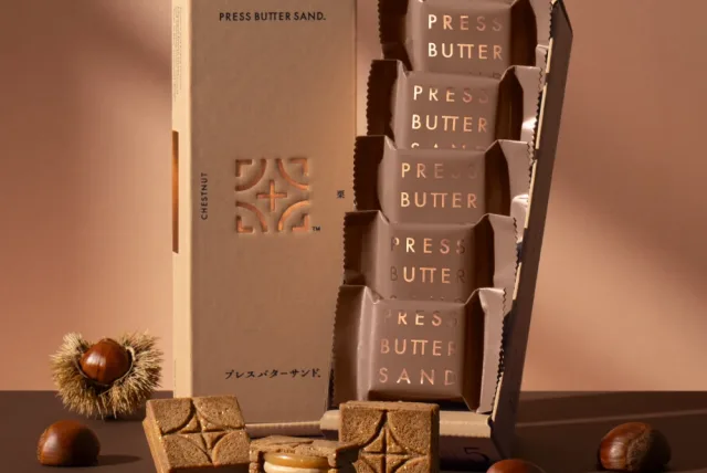 そろそろ栗が恋しい季節です! PRESS BUTTER SAND/プレスバターサンド「バターサンド〈栗〉」