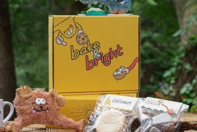 グルテンフリーがうれしい！お茶目な米粉クッキーたち bake & bright／ベイク アンド ブライト「米粉クッキーギフトBOX」